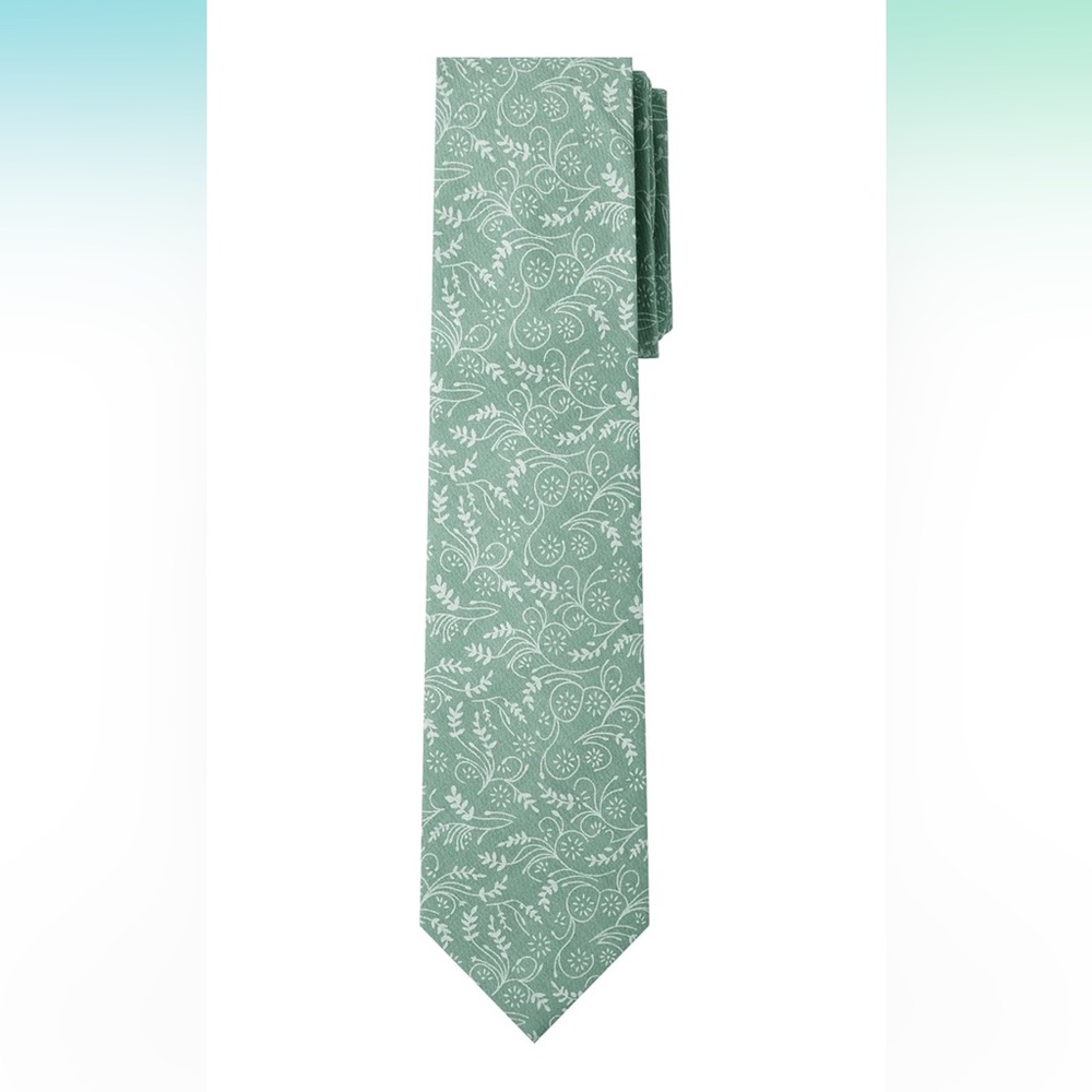 Jacob Alexander Men's Regular Floral Neck Tie